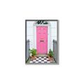 Picture of Door to Fuschia _GroupedProduct_Rectangle_Portrait_Photography _GroupedProduct_Rectangle_Portrait_Canvas_Framed_