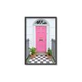 Picture of Door to Fuschia _GroupedProduct_Rectangle_Portrait_Photography _GroupedProduct_Rectangle_Portrait_Canvas_Framed_