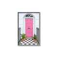 Picture of Door to Fuschia _GroupedProduct_Rectangle_Portrait_Photography _GroupedProduct_Rectangle_Portrait_Canvas_Framed_