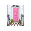 Picture of Door to Fuschia _GroupedProduct_Rectangle_Portrait_Photography _GroupedProduct_Rectangle_Portrait_Canvas_Framed_