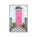 Picture of Door to Fuschia _GroupedProduct_Rectangle_Portrait_Photography _GroupedProduct_Rectangle_Portrait_Canvas_Framed_