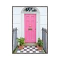 Picture of Door to Fuschia _GroupedProduct_Rectangle_Portrait_Photography _GroupedProduct_Rectangle_Portrait_Canvas_Framed_