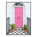 Picture of Door to Fuschia _GroupedProduct_Rectangle_Portrait_Photography _GroupedProduct_Rectangle_Portrait_Canvas_Framed_