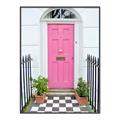 Picture of Door to Fuschia _GroupedProduct_Rectangle_Portrait_Photography _GroupedProduct_Rectangle_Portrait_Canvas_Framed_