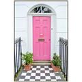 Picture of Door to Fuschia _GroupedProduct_Rectangle_Portrait_Photography _GroupedProduct_Rectangle_Portrait_Canvas_Framed_