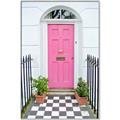Picture of Door to Fuschia _GroupedProduct_Rectangle_Portrait_Photography _GroupedProduct_Rectangle_Portrait_Canvas_Framed_