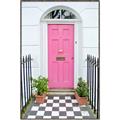 Picture of Door to Fuschia _GroupedProduct_Rectangle_Portrait_Photography _GroupedProduct_Rectangle_Portrait_Canvas_Framed_