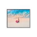 Picture of Girl Sleeping On Beach _GroupedProduct_Rectangle_Landscape_Photography _GroupedProduct_Rectangle_Landscape_Canvas_Framed_