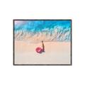 Picture of Girl Sleeping On Beach _GroupedProduct_Rectangle_Landscape_Photography _GroupedProduct_Rectangle_Landscape_Canvas_Framed_