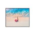 Picture of Girl Sleeping On Beach _GroupedProduct_Rectangle_Landscape_Photography _GroupedProduct_Rectangle_Landscape_Canvas_Framed_