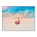 Picture of Girl Sleeping On Beach _GroupedProduct_Rectangle_Landscape_Photography _GroupedProduct_Rectangle_Landscape_Canvas_Framed_