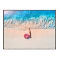 Picture of Girl Sleeping On Beach _GroupedProduct_Rectangle_Landscape_Photography _GroupedProduct_Rectangle_Landscape_Canvas_Framed_