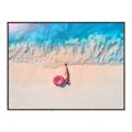 Picture of Girl Sleeping On Beach _GroupedProduct_Rectangle_Landscape_Photography _GroupedProduct_Rectangle_Landscape_Canvas_Framed_