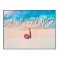 Picture of Girl Sleeping On Beach _GroupedProduct_Rectangle_Landscape_Photography _GroupedProduct_Rectangle_Landscape_Canvas_Framed_
