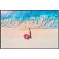 Picture of Girl Sleeping On Beach _GroupedProduct_Rectangle_Landscape_Photography _GroupedProduct_Rectangle_Landscape_Canvas_Framed_