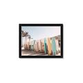 Picture of Surfboards in the Sand _GroupedProduct_Rectangle_Landscape_Photography _GroupedProduct_Rectangle_Landscape_Framed_Matted_