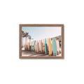 Picture of Surfboards in the Sand _GroupedProduct_Rectangle_Landscape_Photography _GroupedProduct_Rectangle_Landscape_Framed_Matted_