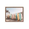 Picture of Surfboards in the Sand _GroupedProduct_Rectangle_Landscape_Photography _GroupedProduct_Rectangle_Landscape_Framed_Matted_