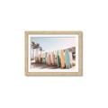 Picture of Surfboards in the Sand _GroupedProduct_Rectangle_Landscape_Photography _GroupedProduct_Rectangle_Landscape_Framed_Matted_