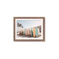 Picture of Surfboards in the Sand _GroupedProduct_Rectangle_Landscape_Photography _GroupedProduct_Rectangle_Landscape_Framed_Matted_