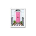 Picture of Door to Fuschia _GroupedProduct_Rectangle_Portrait_Photography _GroupedProduct_Rectangle_Portrait_Framed_Matted_