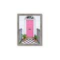 Picture of Door to Fuschia _GroupedProduct_Rectangle_Portrait_Photography _GroupedProduct_Rectangle_Portrait_Framed_Matted_
