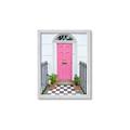 Picture of Door to Fuschia _GroupedProduct_Rectangle_Portrait_Photography _GroupedProduct_Rectangle_Portrait_Framed_Matted_