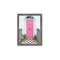 Picture of Door to Fuschia _GroupedProduct_Rectangle_Portrait_Photography _GroupedProduct_Rectangle_Portrait_Framed_Matted_