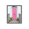 Picture of Door to Fuschia _GroupedProduct_Rectangle_Portrait_Photography _GroupedProduct_Rectangle_Portrait_Framed_Matted_