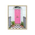 Picture of Door to Fuschia _GroupedProduct_Rectangle_Portrait_Photography _GroupedProduct_Rectangle_Portrait_Framed_Matted_