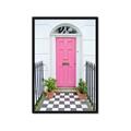 Picture of Door to Fuschia _GroupedProduct_Rectangle_Portrait_Photography _GroupedProduct_Rectangle_Portrait_Framed_Matted_