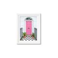 Picture of Door to Fuschia _GroupedProduct_Rectangle_Portrait_Photography _GroupedProduct_Rectangle_Portrait_Framed_Matted_