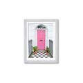 Picture of Door to Fuschia _GroupedProduct_Rectangle_Portrait_Photography _GroupedProduct_Rectangle_Portrait_Framed_Matted_