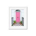 Picture of Door to Fuschia _GroupedProduct_Rectangle_Portrait_Photography _GroupedProduct_Rectangle_Portrait_Framed_Matted_