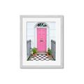 Picture of Door to Fuschia _GroupedProduct_Rectangle_Portrait_Photography _GroupedProduct_Rectangle_Portrait_Framed_Matted_