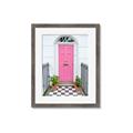 Picture of Door to Fuschia _GroupedProduct_Rectangle_Portrait_Photography _GroupedProduct_Rectangle_Portrait_Framed_Matted_