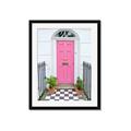 Picture of Door to Fuschia _GroupedProduct_Rectangle_Portrait_Photography _GroupedProduct_Rectangle_Portrait_Framed_Matted_