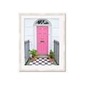 Picture of Door to Fuschia _GroupedProduct_Rectangle_Portrait_Photography _GroupedProduct_Rectangle_Portrait_Framed_Matted_