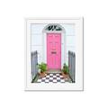 Picture of Door to Fuschia _GroupedProduct_Rectangle_Portrait_Photography _GroupedProduct_Rectangle_Portrait_Framed_Matted_