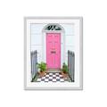 Picture of Door to Fuschia _GroupedProduct_Rectangle_Portrait_Photography _GroupedProduct_Rectangle_Portrait_Framed_Matted_