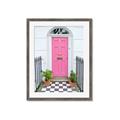 Picture of Door to Fuschia _GroupedProduct_Rectangle_Portrait_Photography _GroupedProduct_Rectangle_Portrait_Framed_Matted_