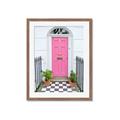 Picture of Door to Fuschia _GroupedProduct_Rectangle_Portrait_Photography _GroupedProduct_Rectangle_Portrait_Framed_Matted_
