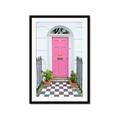 Picture of Door to Fuschia _GroupedProduct_Rectangle_Portrait_Photography _GroupedProduct_Rectangle_Portrait_Framed_Matted_