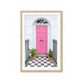 Picture of Door to Fuschia _GroupedProduct_Rectangle_Portrait_Photography _GroupedProduct_Rectangle_Portrait_Framed_Matted_