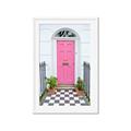 Picture of Door to Fuschia _GroupedProduct_Rectangle_Portrait_Photography _GroupedProduct_Rectangle_Portrait_Framed_Matted_