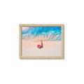 Picture of Girl Sleeping On Beach _GroupedProduct_Rectangle_Landscape_Photography _GroupedProduct_Rectangle_Landscape_Framed_Matted_
