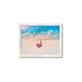 Picture of Girl Sleeping On Beach _GroupedProduct_Rectangle_Landscape_Photography _GroupedProduct_Rectangle_Landscape_Framed_Matted_