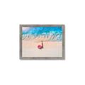 Picture of Girl Sleeping On Beach _GroupedProduct_Rectangle_Landscape_Photography _GroupedProduct_Rectangle_Landscape_Framed_Matted_