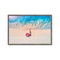 Picture of Girl Sleeping On Beach _GroupedProduct_Rectangle_Landscape_Photography _GroupedProduct_Rectangle_Landscape_Framed_Matted_