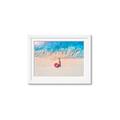 Picture of Girl Sleeping On Beach _GroupedProduct_Rectangle_Landscape_Photography _GroupedProduct_Rectangle_Landscape_Framed_Matted_